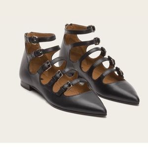 SIENNA BUCKLE BALLET FLATS